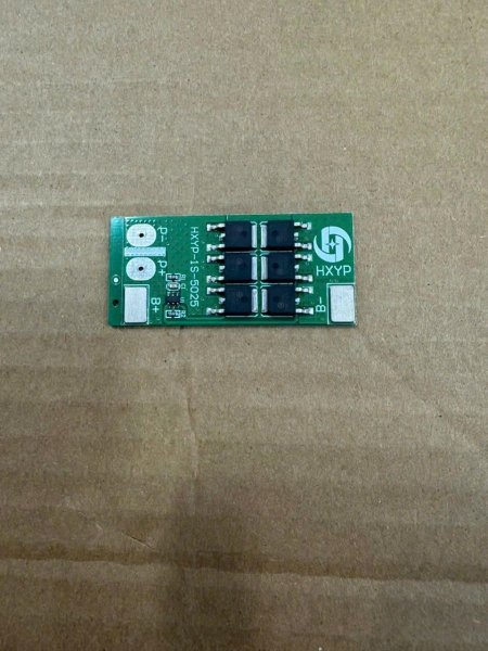 Mạch BMS 1S 3.7V 25A cùng một cổng